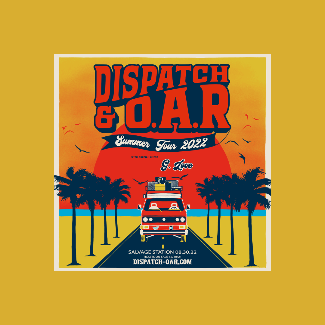 DISPATCH and O.A.R.  Summer Tour 2022