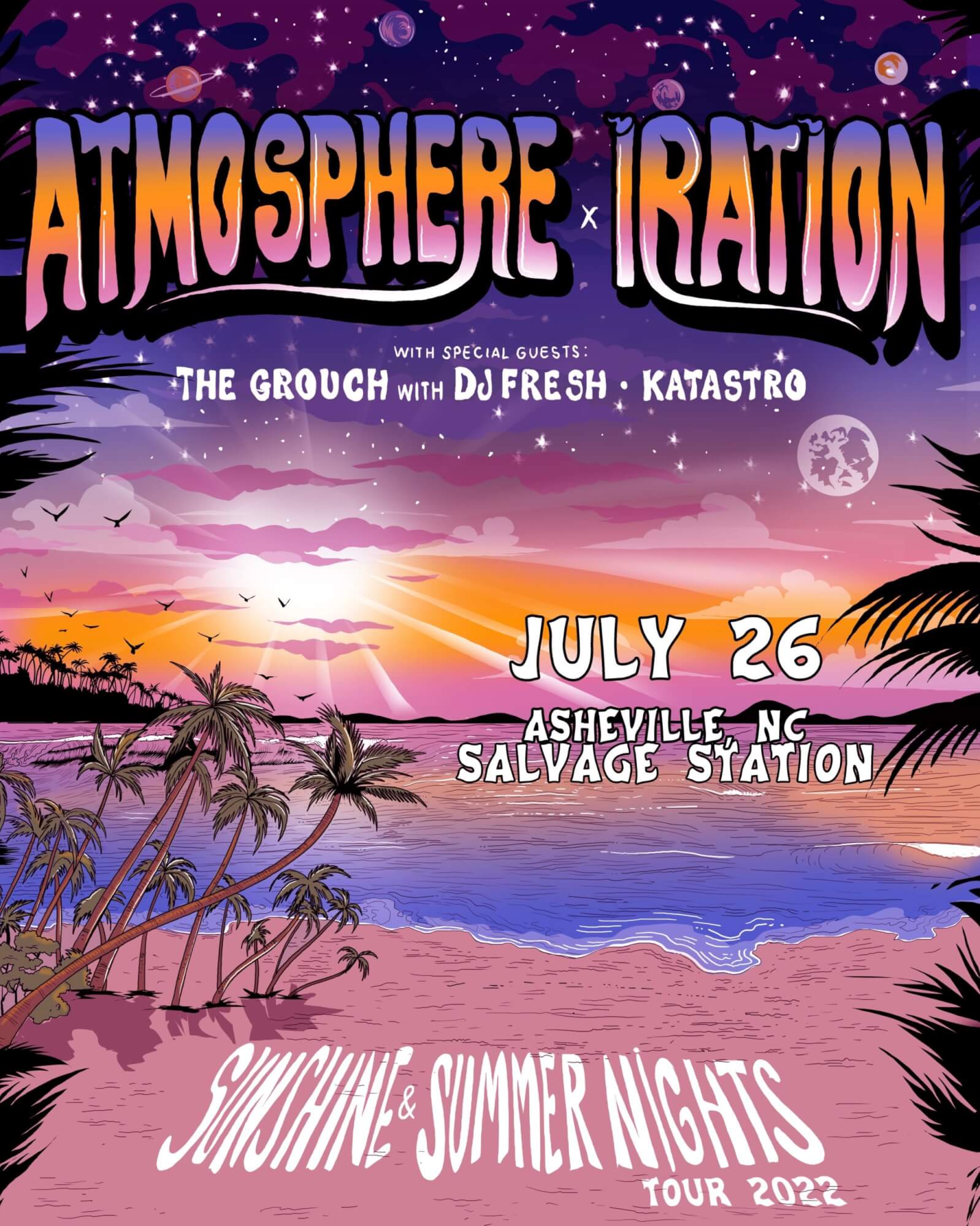 Atmosphere & Iration: Sunshine & Summer Nights Tour 2022