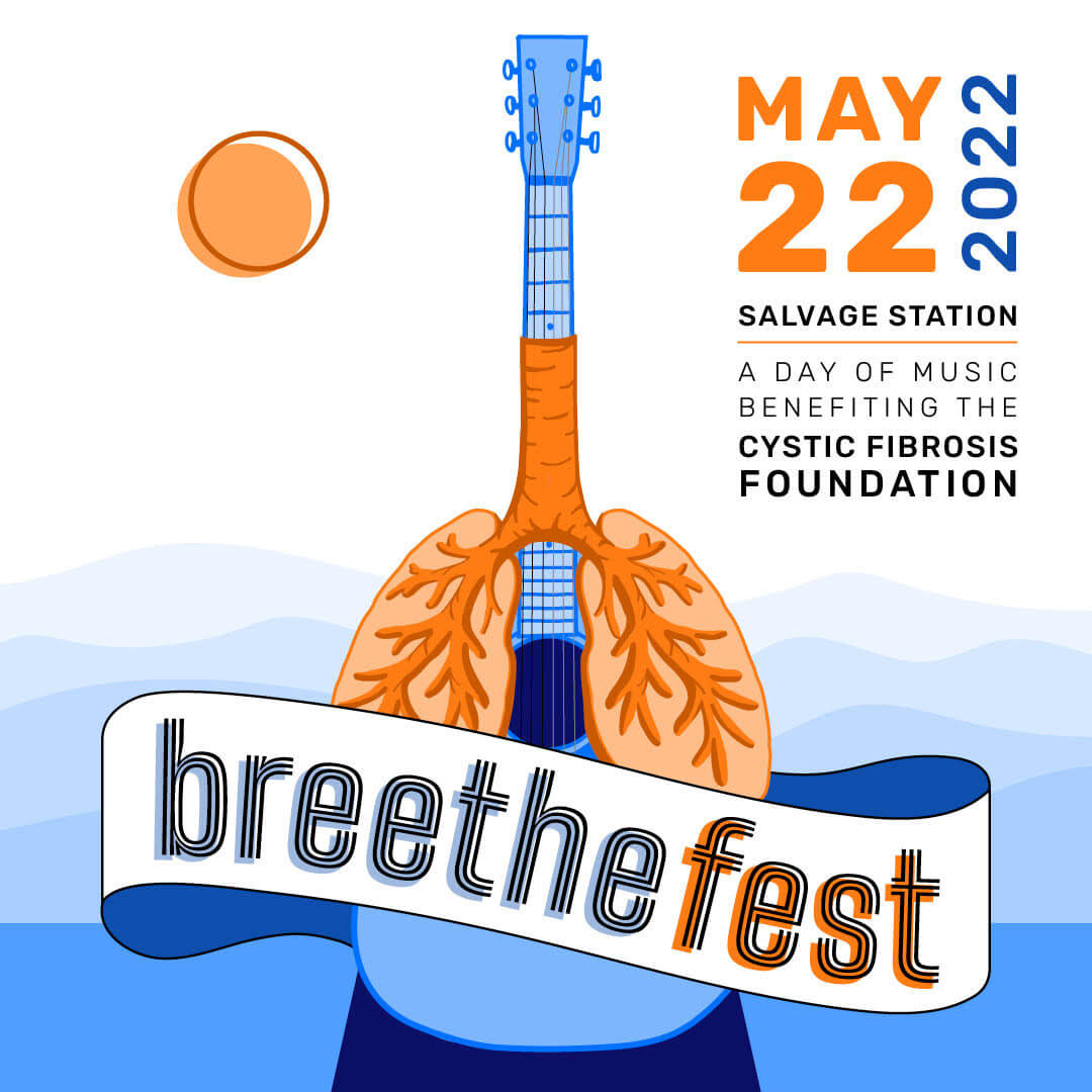 breethefest: a day of music benefitting the cystic fibrosis foundation