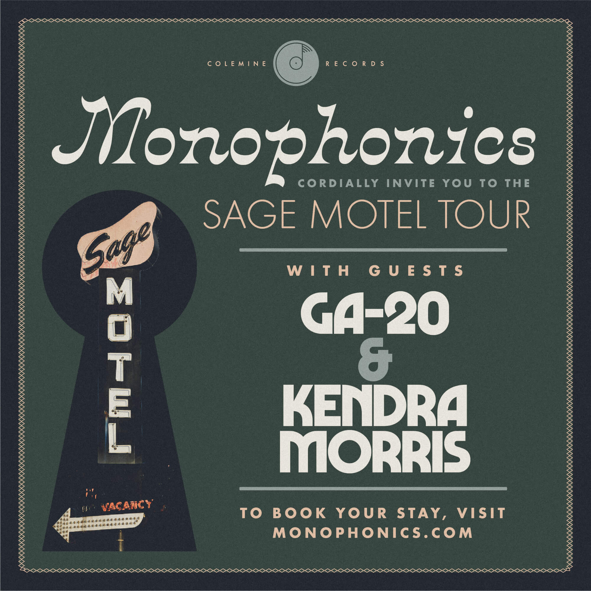 Monophonics, GA-20, and Kendra Morris: The Sage Motel Tour