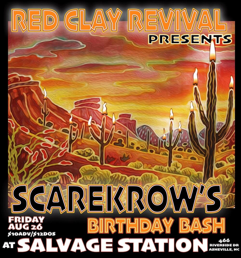 Red Clay Revival Presents Scarekrow’s Birthday Bash!