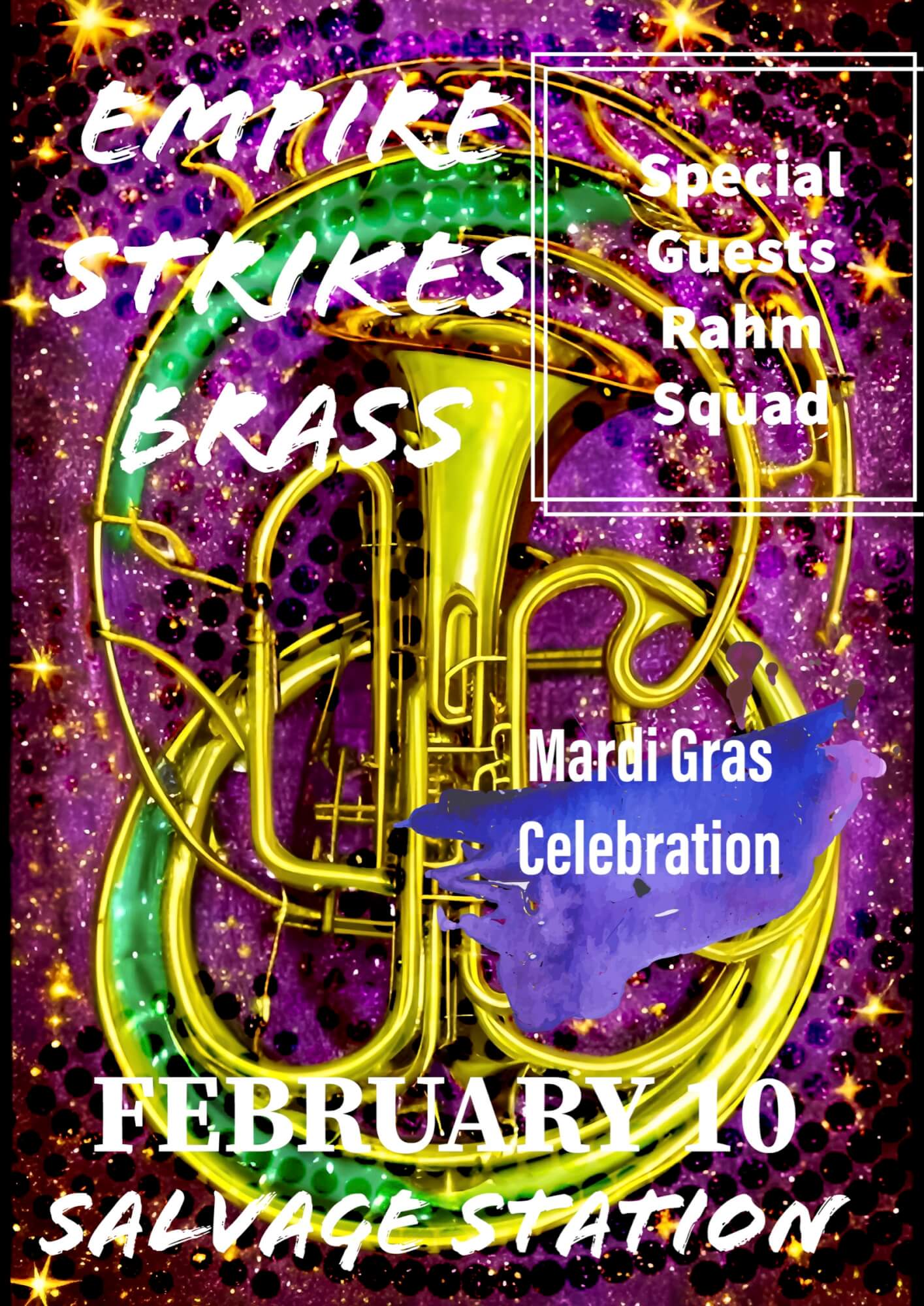 Empire Strikes Brass: Mardi Gras Party!