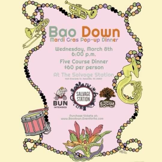 Bao Down: Mardi Gras Pop-Up Dinner