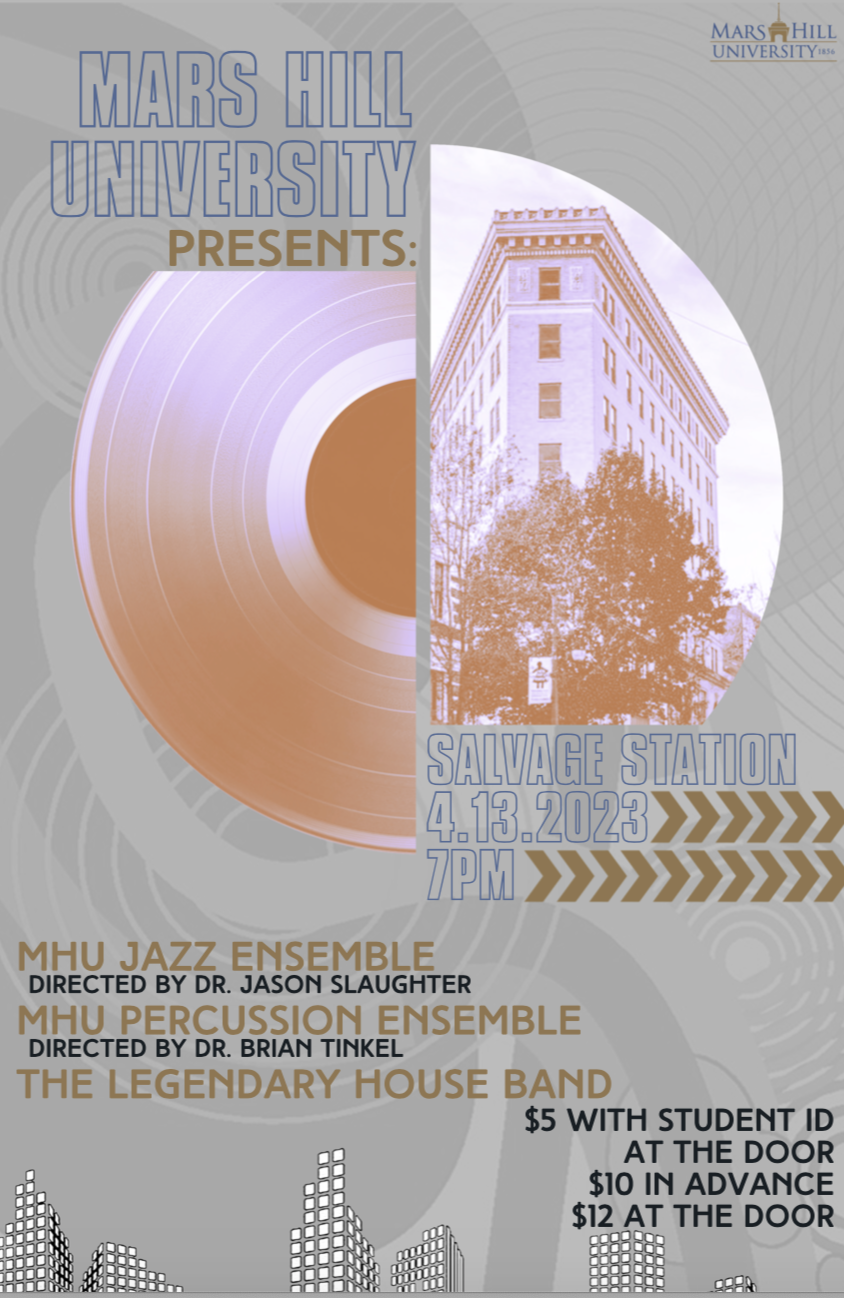 Mars Hill University Presents: MHU Jazz Ensemble and MHU Percussion Ensemble