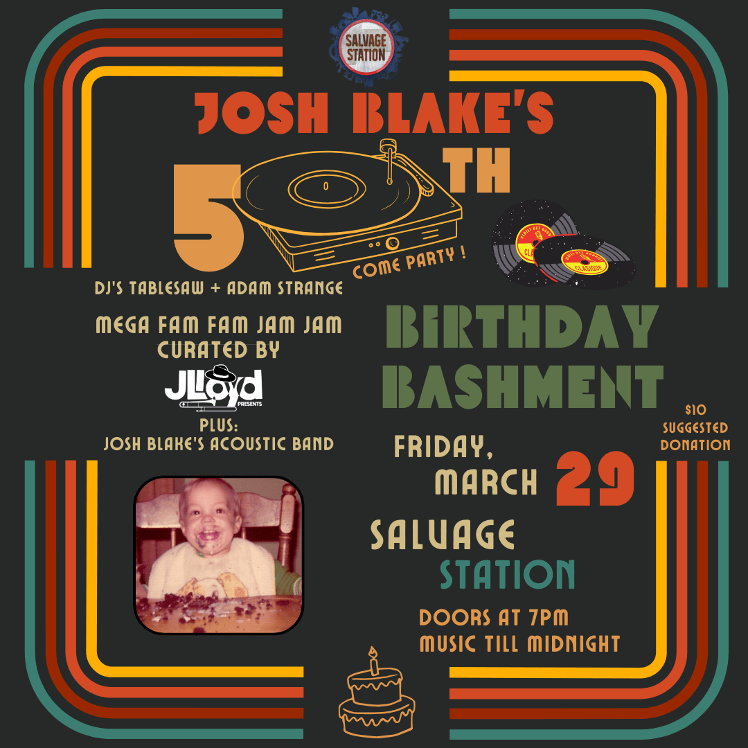 Josh Blake’s 50th Birthday Bashment
