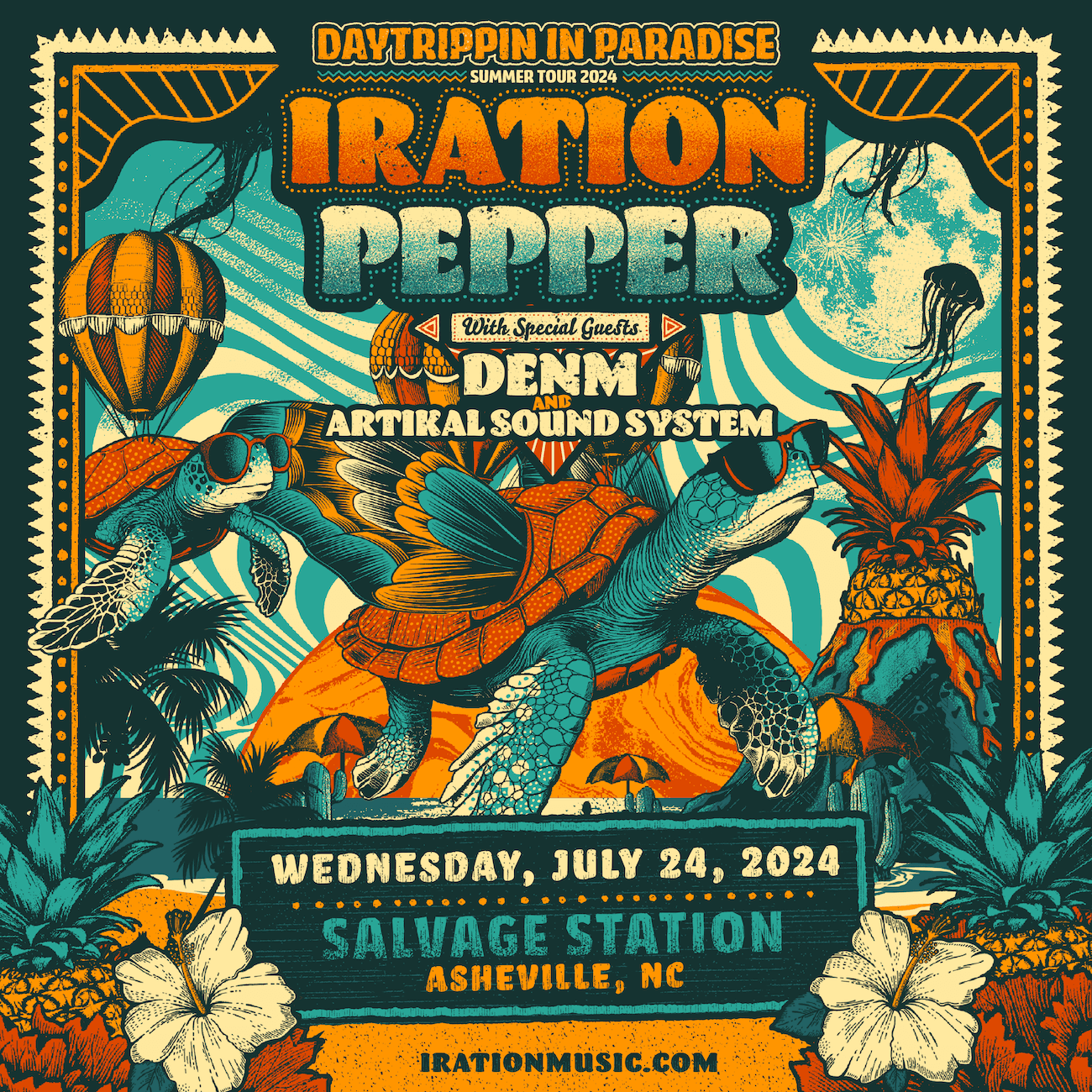 Iration & Pepper: Daytrippin In Paradise Summer Tour