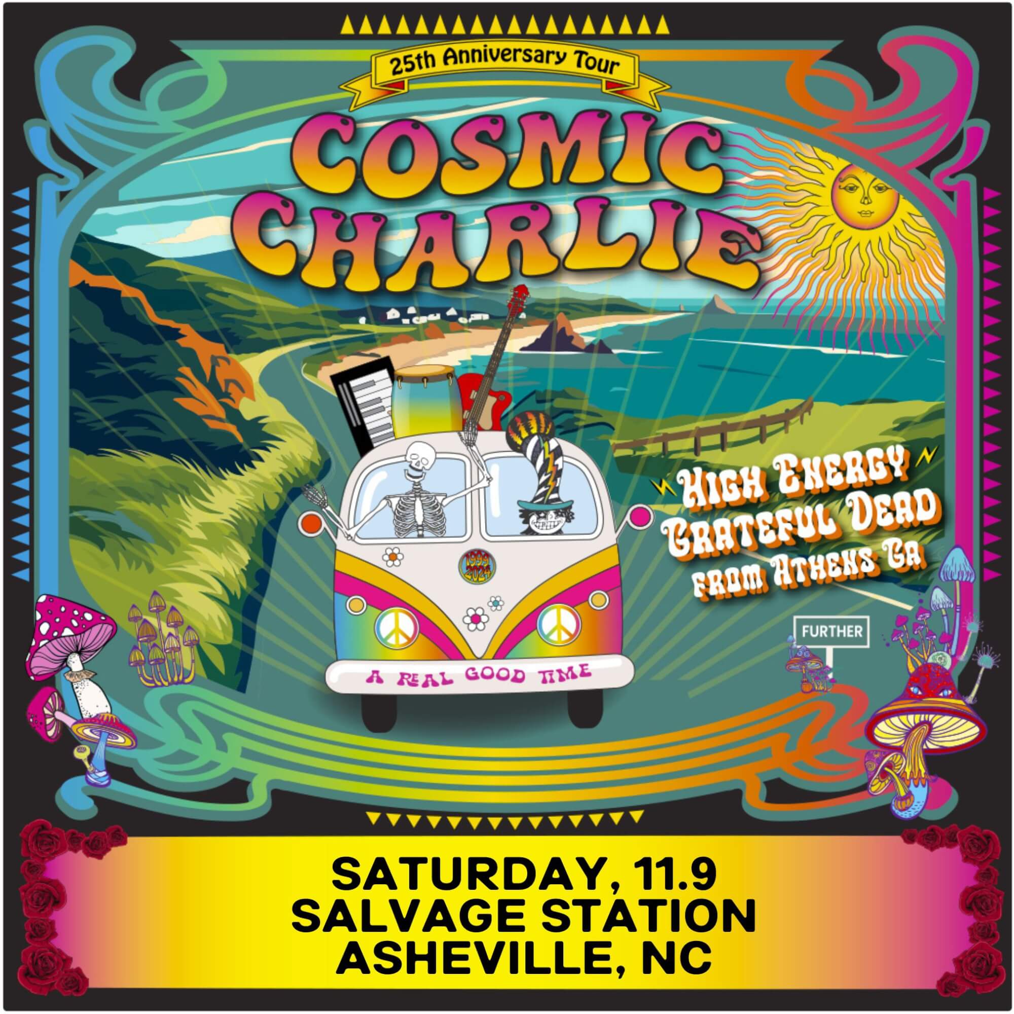 Cosmic Charlie: *Cancelled Due To Hurricane Helene